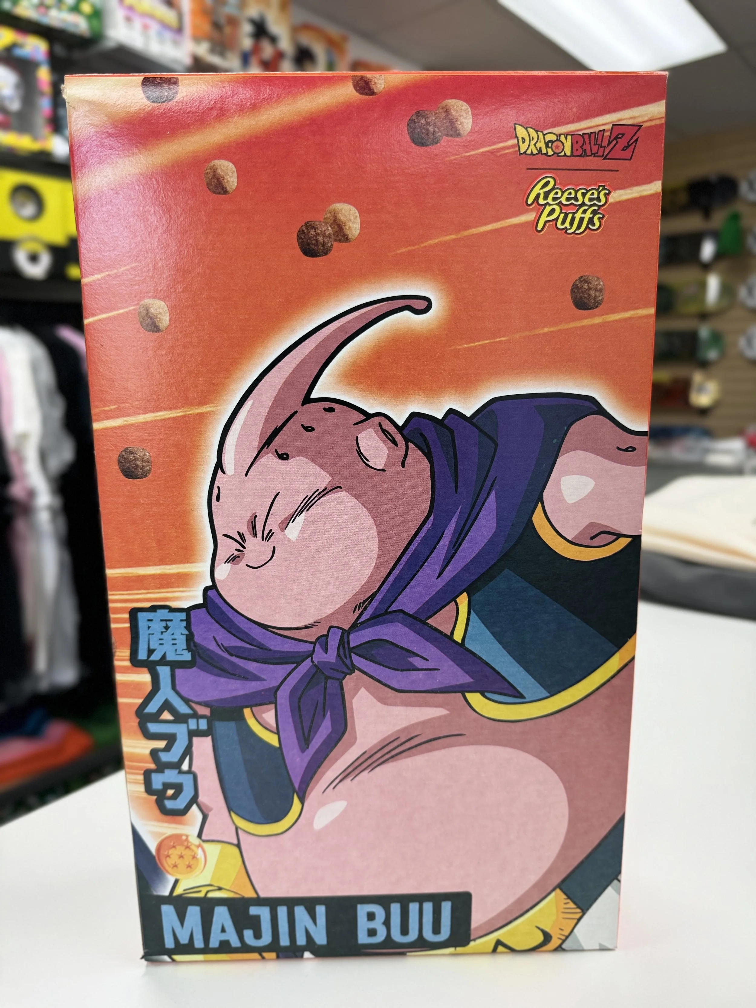 Reese&#39;s★  DRAGON BALL Z X REESE'S PUFFS LIMITED EDITION CEREAL DBZ